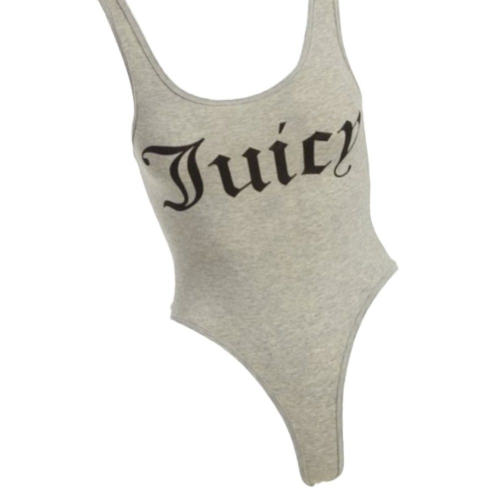 NWT Juicy Couture Black Label Scoop Neck Thong Bodysuit